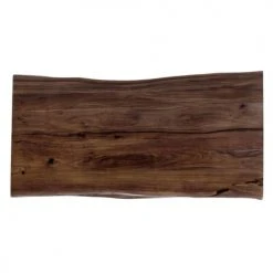 Kare Design Tables à Manger Table à Manger 8 Personnes En Acacia Brun Brut Et Acier L180 -Marquee Magasin table a manger 8 personnes en acacia brun brut et acier l180 2