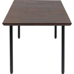Kare Design Tables à Manger Table à Manger 8 Personnes En Manguier Brun Et Noir L180 -Marquee Magasin table a manger 8 personnes en manguier brun et noir l180 4