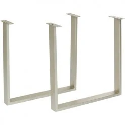 Kare Design Tables à Manger Table à Manger 8 Personnes En Manguier Et Acier Argenté L180 -Marquee Magasin table a manger 8 personnes en manguier et acier argente l180 4