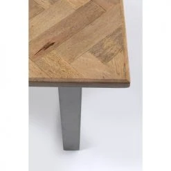 Kare Design Tables à Manger Table à Manger 8 Personnes En Manguier Et Acier Brut L180 -Marquee Magasin table a manger 8 personnes en manguier et acier brut l180 1