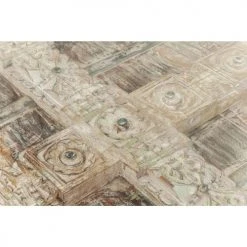 Kare Design Tables à Manger Table à Manger 8 Personnes En Manguier Massif Et Verre L200 -Marquee Magasin table a manger 8 personnes en manguier massif et verre l200 2