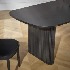 Robin Des Bois Tables à Manger Table à Manger Abbaye 12 Couverts L 243 Noire -Marquee Magasin table a manger abbaye 12 couverts l 243 noire 4