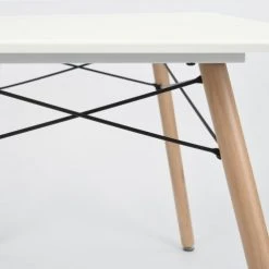 Urban Meuble Tables à Manger Table à Manger Blanc Rectangulaire Scandinave Pied En Bois 110*70cm 11 Urban Meuble Tables à Manger Table à Manger Blanc Rectangulaire Scandinave Pied En Bois 110*70cm -Marquee Magasin table a manger blanc rectangulaire scandinave pied en bois 110 70cm 3