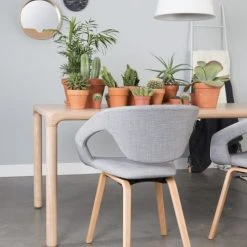 Zuiver Tables à Manger Table à Manger Bois 220x90 Bois Clair -Marquee Magasin table a manger bois 220x90 bois clair 5