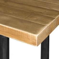 Dendro Tables à Manger Table à Manger Bois Massif Pieds Acier Brut 13 Dendro Tables à Manger Table à Manger Bois Massif Pieds Acier Brut -Marquee Magasin table a manger bois massif pieds acier brut 5