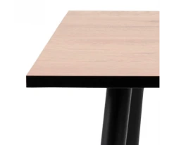 Meubles & Design Tables à Manger Table à Manger Carrée 80cm En Bois Naturel -Marquee Magasin table a manger carree 80cm en bois naturel 3