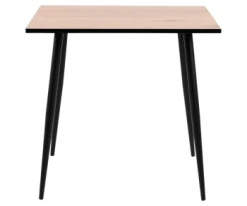 Meubles & Design Tables à Manger Table à Manger Carrée 80cm En Bois Blanc -Marquee Magasin table a manger carree 80cm en bois naturel 5