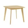 Rendez Vous Déco Tables à Manger Table à Manger Carrée En Bois Clair, 4 Personnes -Marquee Magasin table a manger carree en bois clair 4 personnes 1