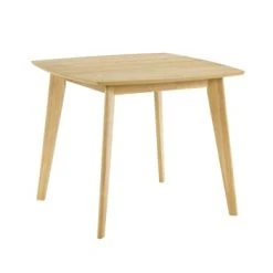 Rendez Vous Déco Tables à Manger Table à Manger Carrée En Bois Foncé, 4 Personnes -Marquee Magasin table a manger carree en bois clair 4 personnes