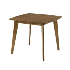 Rendez Vous Déco Tables à Manger Table à Manger Carrée En Bois Foncé, 4 Personnes -Marquee Magasin table a manger carree en bois fonce 4 personnes 4