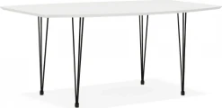 Kokoon Design Tables à Manger Table à Manger Couleur Blanc 10 Places L270cm -Marquee Magasin table a manger couleur blanc 10 places l270cm 4