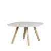 Woood Tables à Manger Table à Manger De Forme Organique En Bois 130x130cm Blanc -Marquee Magasin table a manger de forme organique en bois 130x130cm blanc