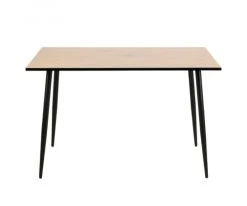 Meubles & Design Tables à Manger Table à Manger Design 4 Personnes En Bois Et Métal WILLA Blanc -Marquee Magasin table a manger design 4 personnes en bois et metal willa blanc 2