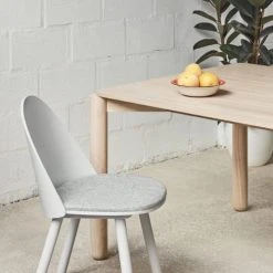 TEULAT Tables à Manger Table à Manger En Bois 180x100cm Bois Clair -Marquee Magasin table a manger en bois 180x100cm bois clair 3