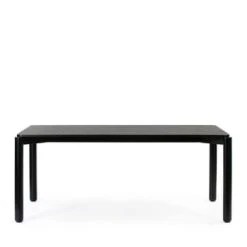 TEULAT Tables à Manger Table à Manger En Bois 180x100cm Bois Clair -Marquee Magasin table a manger en bois 180x100cm noir