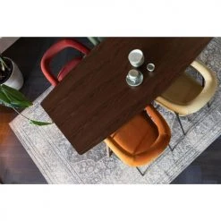 Dutchbone Tables à Manger Table à Manger En Bois 180x90cm Bois Foncé -Marquee Magasin table a manger en bois 180x90cm bois fonce 1