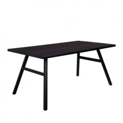 Zuiver Tables à Manger Table à Manger En Bois 220x90cm Noir -Marquee Magasin table a manger en bois 220x90cm noir 3