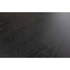 Woood Tables à Manger Table à Manger En Bois D120cm Noir -Marquee Magasin table a manger en bois d120cm noir 2