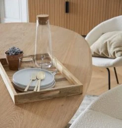 Maisons Du Monde Tables à Manger Table à Manger En Bois De Chêne Massif Beige 6/8 Personnes L200 -Marquee Magasin table a manger en bois de chene massif beige 6 8 personnes l200 1000 8 28 219665 5