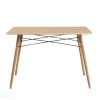 Urban Meuble Tables à Manger Table à Manger En Bois De Style Moderne 110x70 -Marquee Magasin table a manger en bois de style moderne 110x70 1