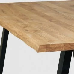 Oviala Tables à Manger Table à Manger En Bois Noir 160 X 95 X 75 Cm -Marquee Magasin table a manger en bois noir 160 x 95 x 75 cm 5