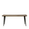 Bepurehome Tables à Manger Table à Manger En Bois Recyclé Et Métal 180x90cm -Marquee Magasin table a manger en bois recycle et metal 180x90cm