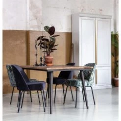 Bepurehome Tables à Manger Table à Manger En Bois Recyclé Et Métal 180x90cm 10 Bepurehome Tables à Manger Table à Manger En Bois Recyclé Et Métal 180x90cm -Marquee Magasin table a manger en bois recycle et metal 180x90cm 2