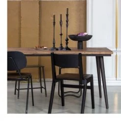 Bepurehome Tables à Manger Table à Manger En Bois Recyclé Et Métal 180x90cm 11 Bepurehome Tables à Manger Table à Manger En Bois Recyclé Et Métal 180x90cm -Marquee Magasin table a manger en bois recycle et metal 180x90cm 3