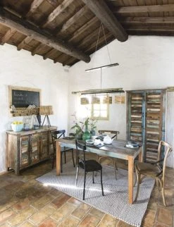 Maisons Du Monde Tables à Manger Table à Manger En Bois Recyclés Effet Vieilli 6/8 Personnes L160 -Marquee Magasin table a manger en bois recycles effet vieilli 6 8 personnes l160 1000 12 39 129722 10