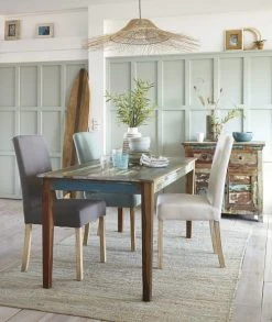 Maisons Du Monde Tables à Manger Table à Manger En Bois Recyclés Effet Vieilli 6/8 Personnes L160 -Marquee Magasin table a manger en bois recycles effet vieilli 6 8 personnes l160 1000 12 39 129722 11