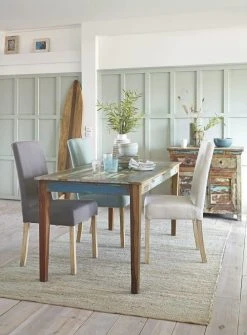 Maisons Du Monde Tables à Manger Table à Manger En Bois Recyclés Effet Vieilli 6/8 Personnes L160 -Marquee Magasin table a manger en bois recycles effet vieilli 6 8 personnes l160 1000 12 39 129722 12