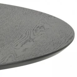 Oviala Tables à Manger Table à Manger En Chêne 105 Cm Noir -Marquee Magasin table a manger en chene 105 cm noir 2