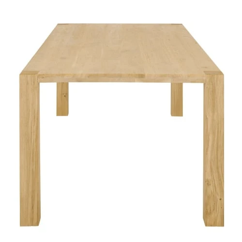 Maisons Du Monde Tables à Manger Table à Manger En Chêne Massif 8/10 Personnes L200 4 Maisons Du Monde Tables à Manger Table à Manger En Chêne Massif 8/10 Personnes L200 – Image 2