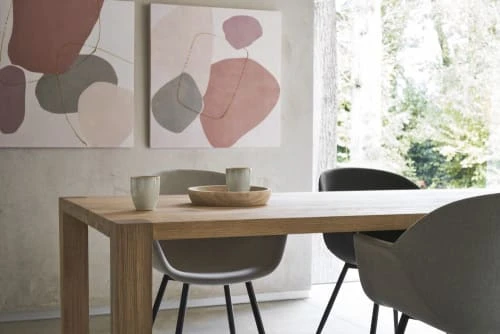 Maisons Du Monde Tables à Manger Table à Manger En Chêne Massif 8/10 Personnes L200 6 Maisons Du Monde Tables à Manger Table à Manger En Chêne Massif 8/10 Personnes L200 – Image 4