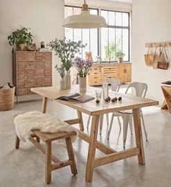 Maisons Du Monde Tables à Manger Table à Manger En Manguier 6/8 Personnes L180 -Marquee Magasin table a manger en manguier 6 8 personnes l180 1000 14 18 156023 22