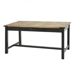 Maisons Du Monde Tables à Manger Table à Manger En Manguier Et Métal 6/8 Personnes L160 -Marquee Magasin table a manger en manguier et metal 6 8 personnes l160 1000 11 32 186008 2