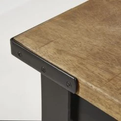 Maisons Du Monde Tables à Manger Table à Manger En Manguier Et Métal 6/8 Personnes L160 -Marquee Magasin table a manger en manguier et metal 6 8 personnes l160 1000 11 32 186008 4