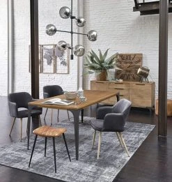 Maisons Du Monde Tables à Manger Table à Manger En Manguier Et Métal 8 Personnes L180 -Marquee Magasin table a manger en manguier et metal 8 personnes l180 1000 9 14 155814 15