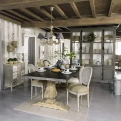 Maisons Du Monde Tables à Manger Table à Manger En Métal Et Pin Recyclé 10 Personnes L240 -Marquee Magasin table a manger en metal et pin recycle 10 personnes l240 1000 2 13 121824 12