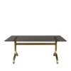 Dutchbone Tables à Manger Table à Manger En Métal Et Verre Trempé 180x90cm Noir Et Or 1 Dutchbone Tables à Manger Table à Manger En Métal Et Verre Trempé 180x90cm Noir Et Or -Marquee Magasin table a manger en metal et verre trempe 180x90cm noir et or