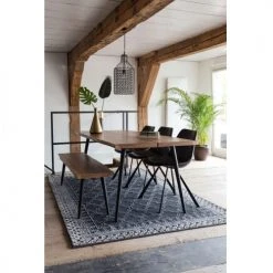 Dutchbone Tables à Manger Table à Manger En Noyer 180x90cm -Marquee Magasin table a manger en noyer 180x90cm 5