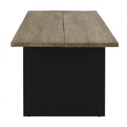 Maisons Du Monde Tables à Manger Table à Manger En Orme Recyclé Et Métal 8/10 Personnes L200 -Marquee Magasin table a manger en orme recycle et metal 8 10 personnes l200 1000 2 13 209646 2