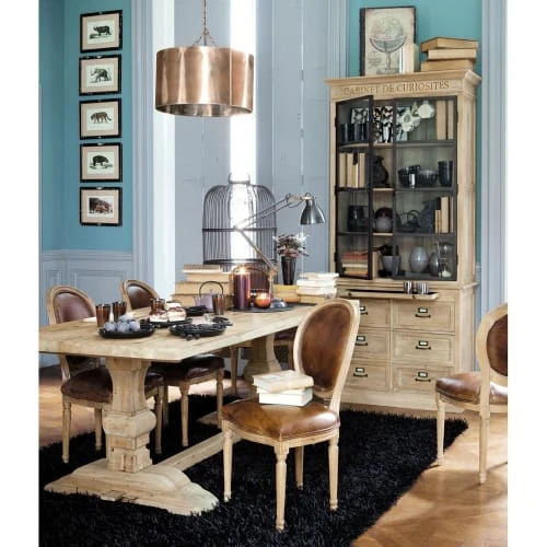 Maisons Du Monde Tables à Manger Table à Manger En Pin Effet Vieilli 6/8 Personnes L220 7 Maisons Du Monde Tables à Manger Table à Manger En Pin Effet Vieilli 6/8 Personnes L220 – Image 5