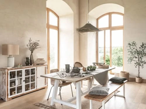 Maisons Du Monde Tables à Manger Table à Manger En Pin Recyclé 10 Personnes L240 6 Maisons Du Monde Tables à Manger Table à Manger En Pin Recyclé 10 Personnes L240 – Image 4