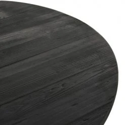 Maisons Du Monde Tables à Manger Table à Manger En Pin Recyclé Noir 6/8 Personnes D140 -Marquee Magasin table a manger en pin recycle noir 6 8 personnes d140 1000 10 35 208889 2