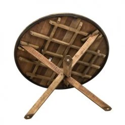 MACABANE Tables à Manger Table à Manger En Teck Recyclé Acacia Mahogany L130 -Marquee Magasin table a manger en teck recycle acacia mahogany l130 4