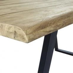 Bois Dessus Bois Dessous Tables à Manger Table à Manger En Teck Recyclé Et Métal 8 Places -Marquee Magasin table a manger en teck recycle et metal 8 places 4