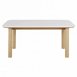Maisons Du Monde Tables à Manger Table à Manger En Terrazzo Blanc 6/8 Personnes L160
