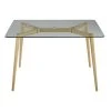 Maisons Du Monde Tables à Manger Table à Manger En Verre Et Chêne 6 Personnes L120 -Marquee Magasin table a manger en verre et chene 6 personnes l120 1000 7 1 165723 1