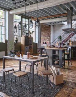 Maisons Du Monde Tables à Manger Table à Manger Et Tabourets (x4) En Bois De Sapin Massif Et Métal 6 Personnes L120 9 Maisons Du Monde Tables à Manger Table à Manger Et Tabourets (x4) En Bois De Sapin Massif Et Métal 6 Personnes L120 -Marquee Magasin table a manger et tabourets x4 en bois de sapin massif et metal 6 personnes l120 1000 14 24 216135 4